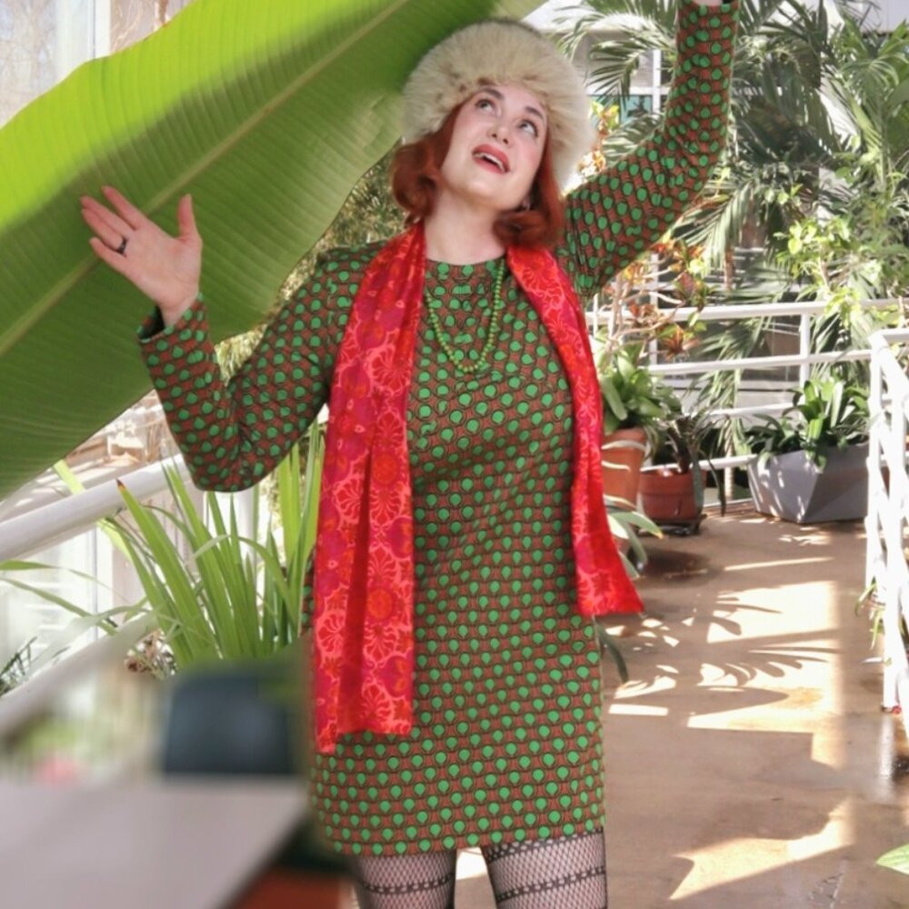 Maeve by Anthropologie 60's Inspired Midi Dress